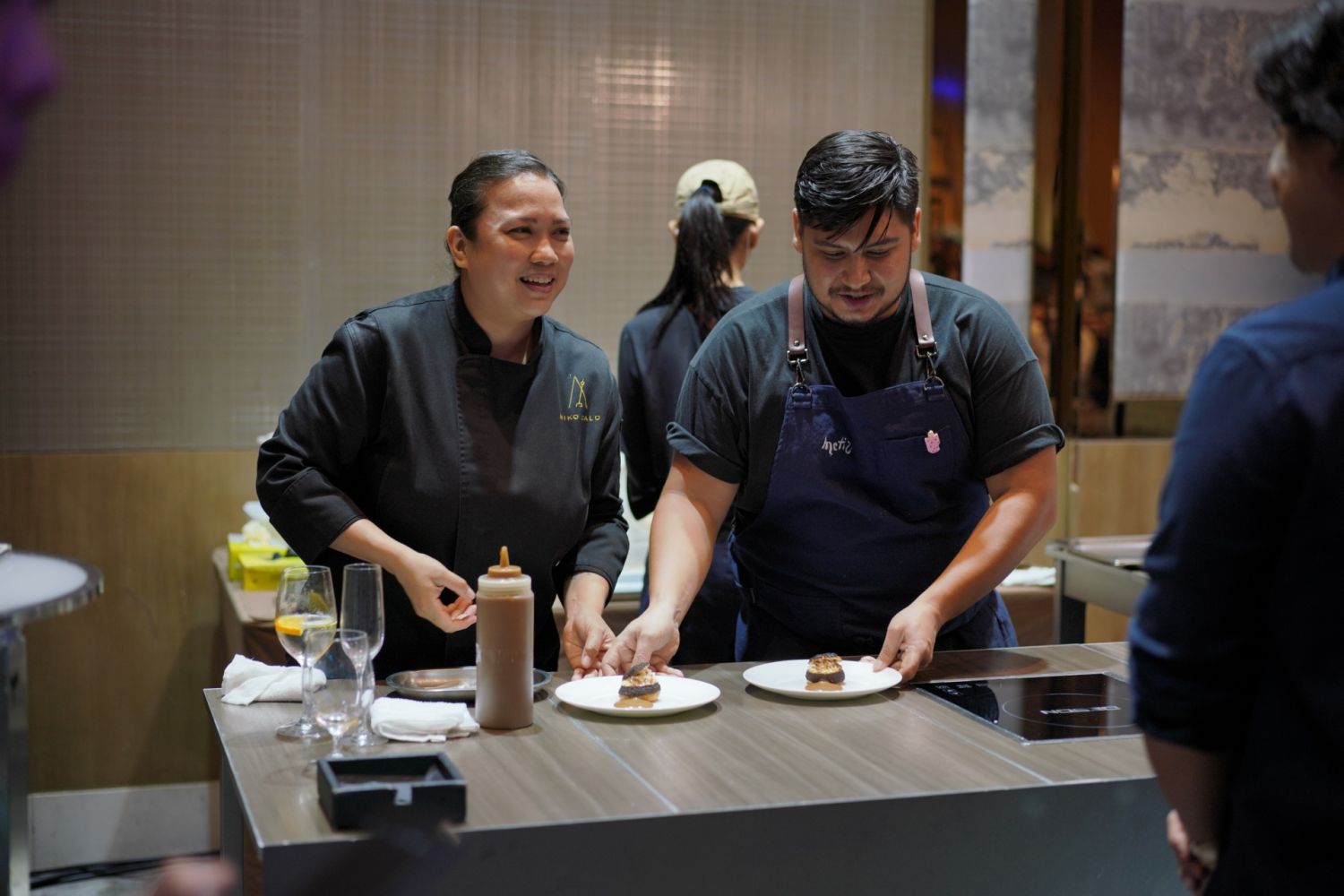 Off Menu Philippines 2022 - Chefs Miko Calo and Stephan Duhesme add finishing touches to their unconventional choux