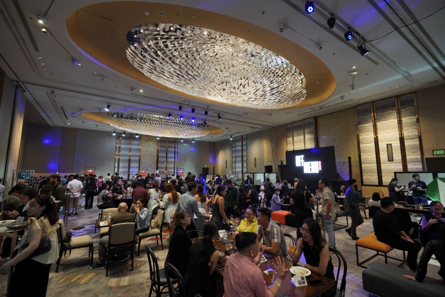 Off Menu Philippines 2022 - Bonifacio Hall transformed into a vibrant watering hole for chefs and foodies alike