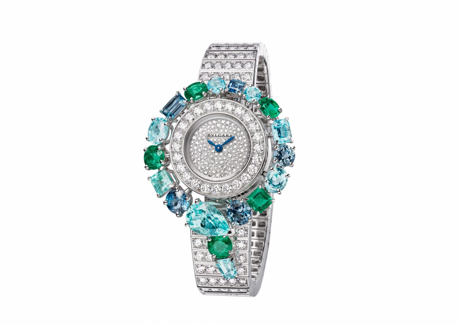 BVLGARI SERPENTI INCANTATI TOURMALINES PARAIBA珠寶腕錶