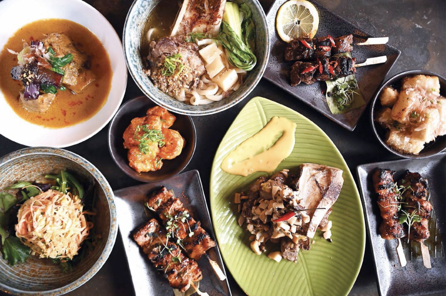 A delicious spread at Gugu Room
