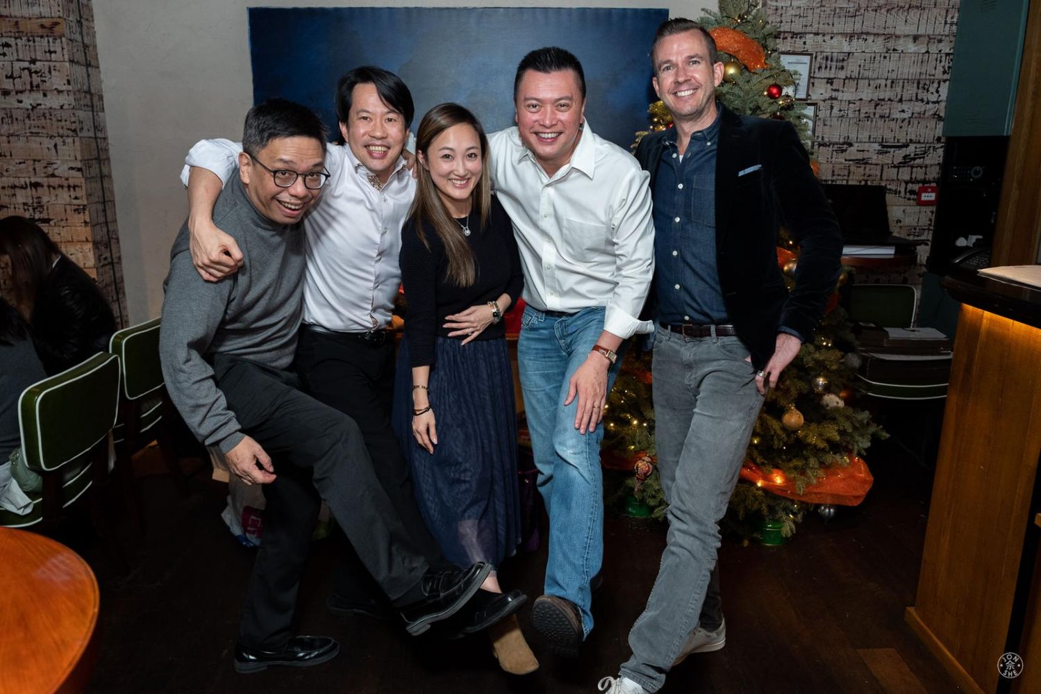 Chan with her Lifehealth Group co-founders