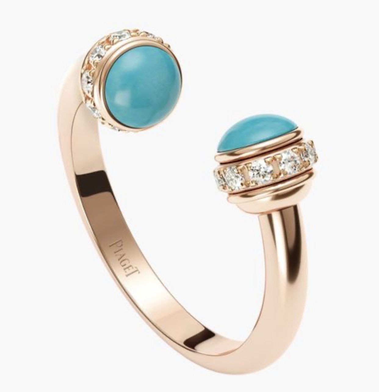 Piaget 綠松石鑲鑽手環