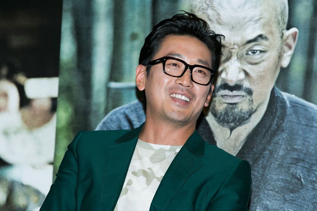 SEOUL, SOUTH KOREA - JULY 14:  South Korean actor Ha Jung-Woo attends the press screening for "Kundo: Age Of The Rampant" at COEX Mega Box on July 14, 2014 in Seoul, South Korea. The film will open on July 23, in South Korea.  (Photo by Han Myung-Gu/WireImage)