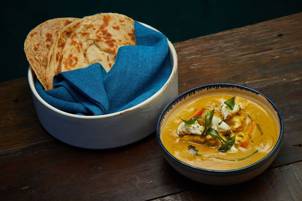 Crab curry