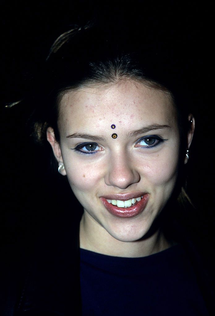 Scarlett Johansson at premiere of 'I'm Still Here Damn It,' New York, November 5, 1998. (Photo by Steve Eichner/Getty Images)