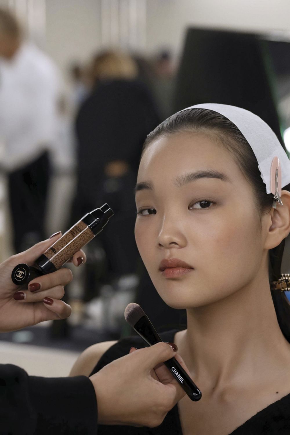 香奈兒2023春夏後台彩妝 Photo via Chanel
