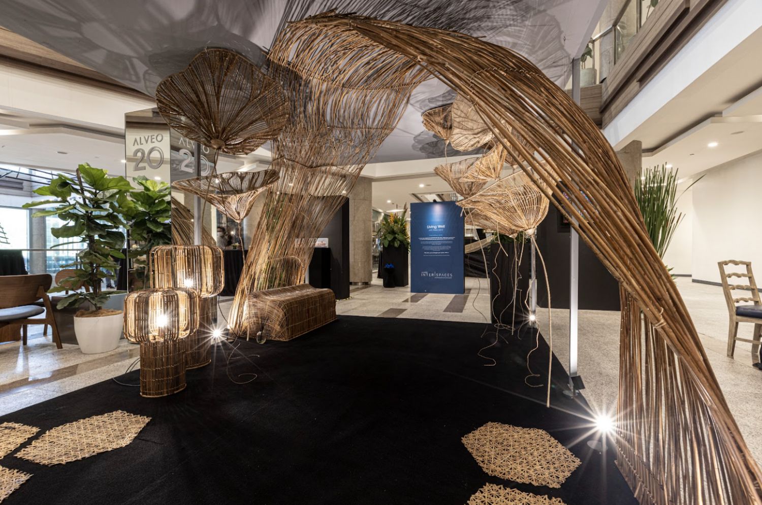 The "Lotus" piece by Christina Gaston, founder of award-winning Hacienda Crafts