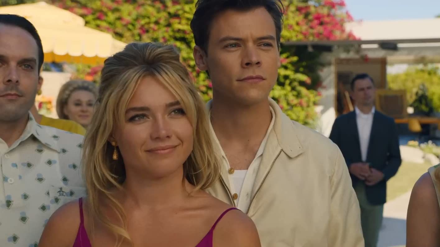 Florence Pugh and Harry Styles in 'Don't Worry Darling'