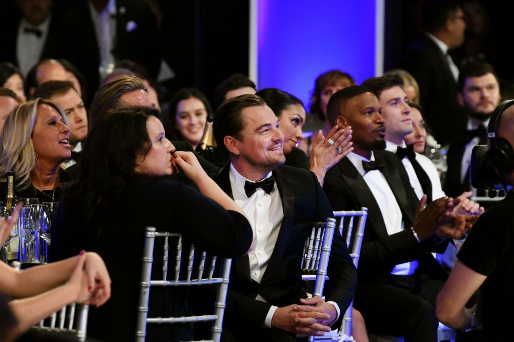 LOS ANGELES, CALIFORNIA - JANUARY 19: Leonardo DiCaprio attends the 26th Annual Screen Actors Guild Awards at The Shrine Auditorium on January 19, 2020 in Los Angeles, California. 721407 (Photo by Dimitrios Kambouris/Getty Images for Turner)