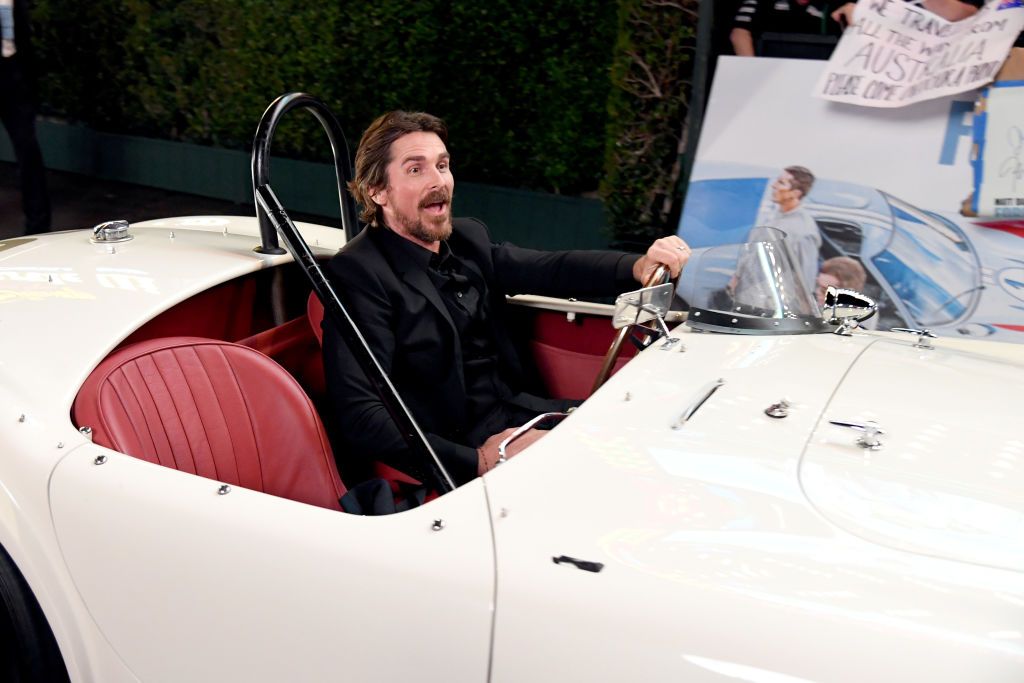 HOLLYWOOD, CALIFORNIA - NOVEMBER 04: Christian Bale attends the Premiere of FOX's "Ford V Ferrari" at TCL Chinese Theatre on November 04, 2019 in Hollywood, California. (Photo by Kevin Winter/Getty Images)