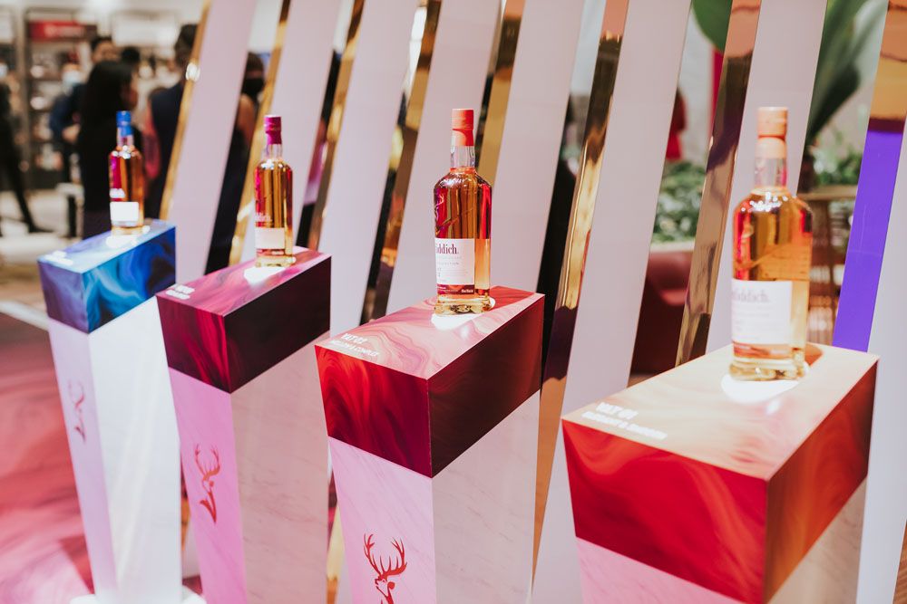 Perpetual Collection on display at the pop-up store