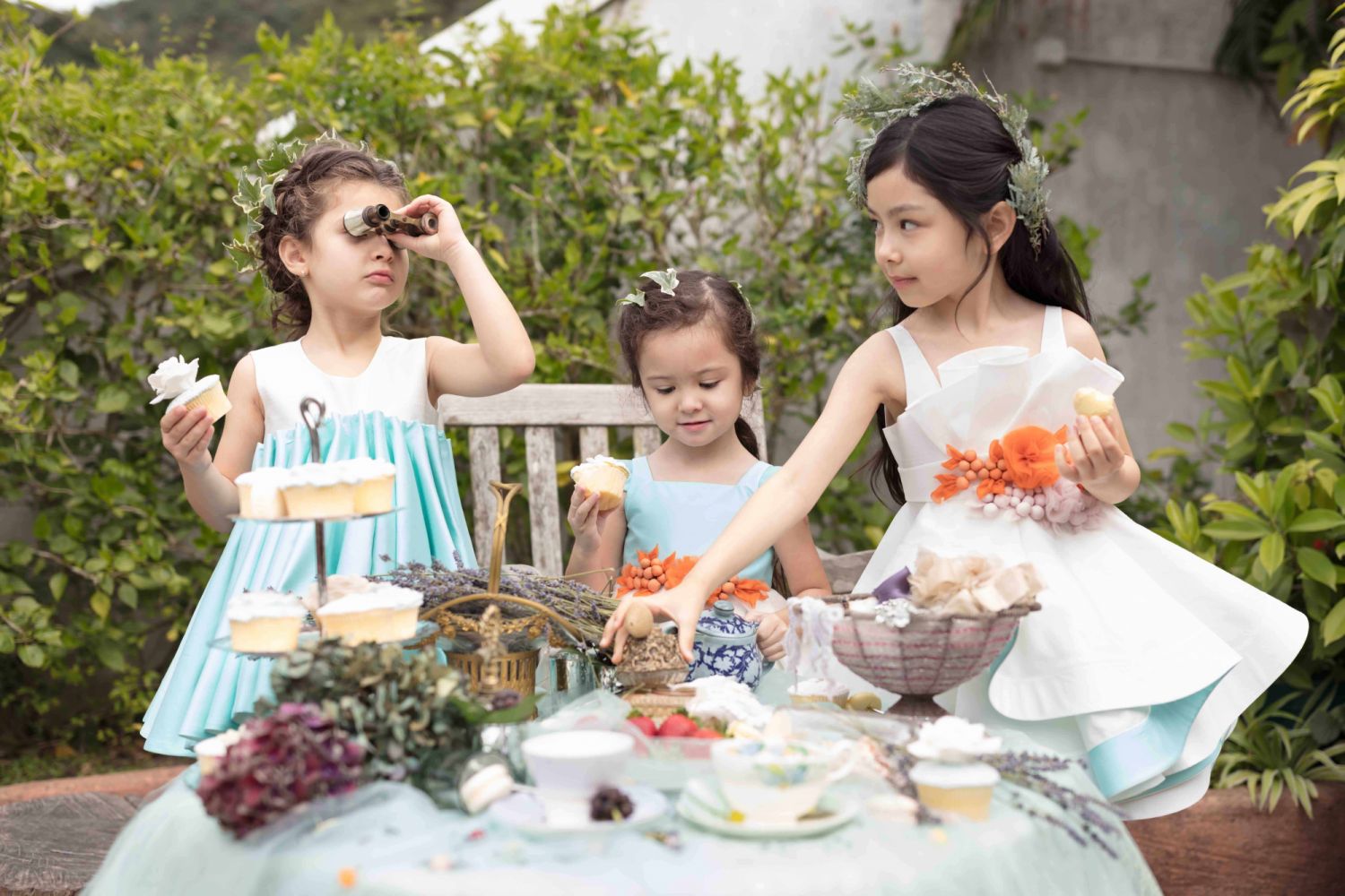 Dresses from Vivian Luk's Little Miss Luk's children's collection