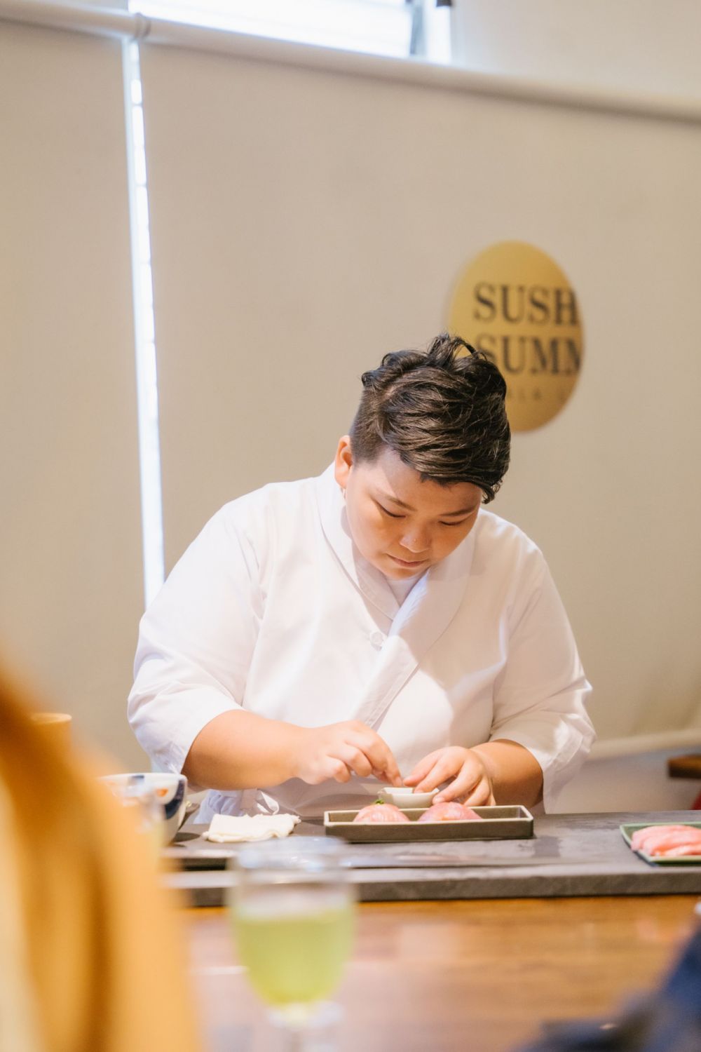 Haruka Hokune of Sushi Azabu