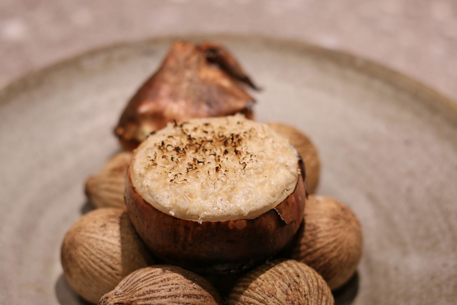 Wong's dish stars hyper-local ingredients with Italian flavours sprinkled throughout