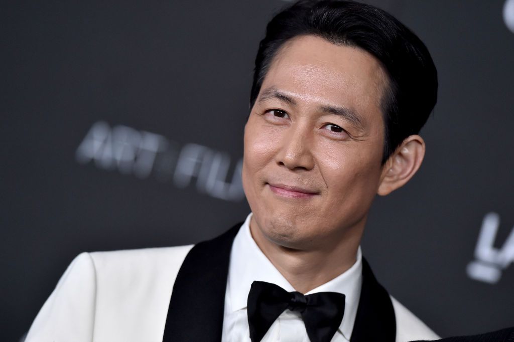 LOS ANGELES, CALIFORNIA - NOVEMBER 06: Lee Jung Jae attends the 10th Annual LACMA Art+Film Gala presented by Gucci at Los Angeles County Museum of Art on November 06, 2021 in Los Angeles, California. (Photo by Axelle/Bauer-Griffin/FilmMagic)