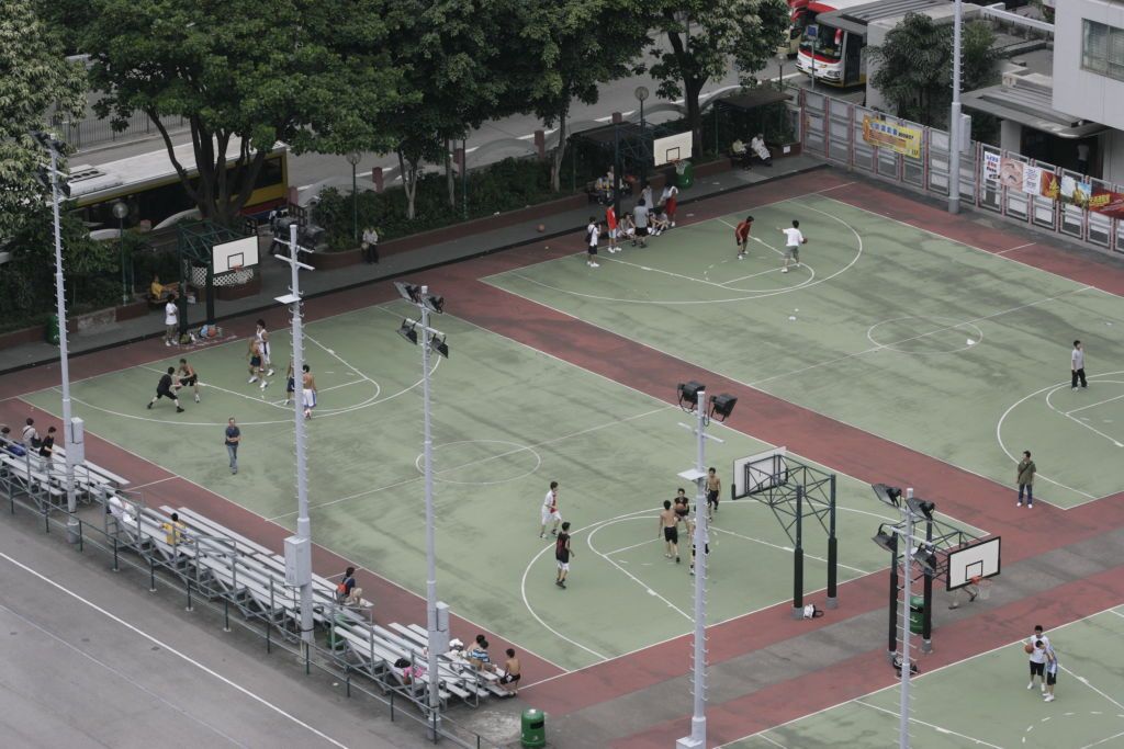 Picture of Southorn Playground in Wan Chai. For the story about the progress of revamping the playground. 30 September 2006 (Photo by Felix Wong/South China Morning Post via Getty Images)