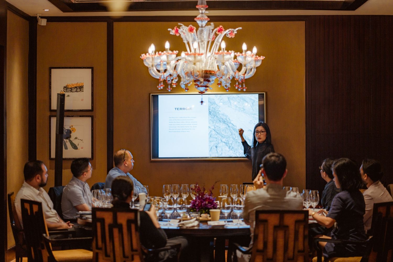 Bearnice Cheng, regional director for Asia Pacific of Domaine H. William Harlan