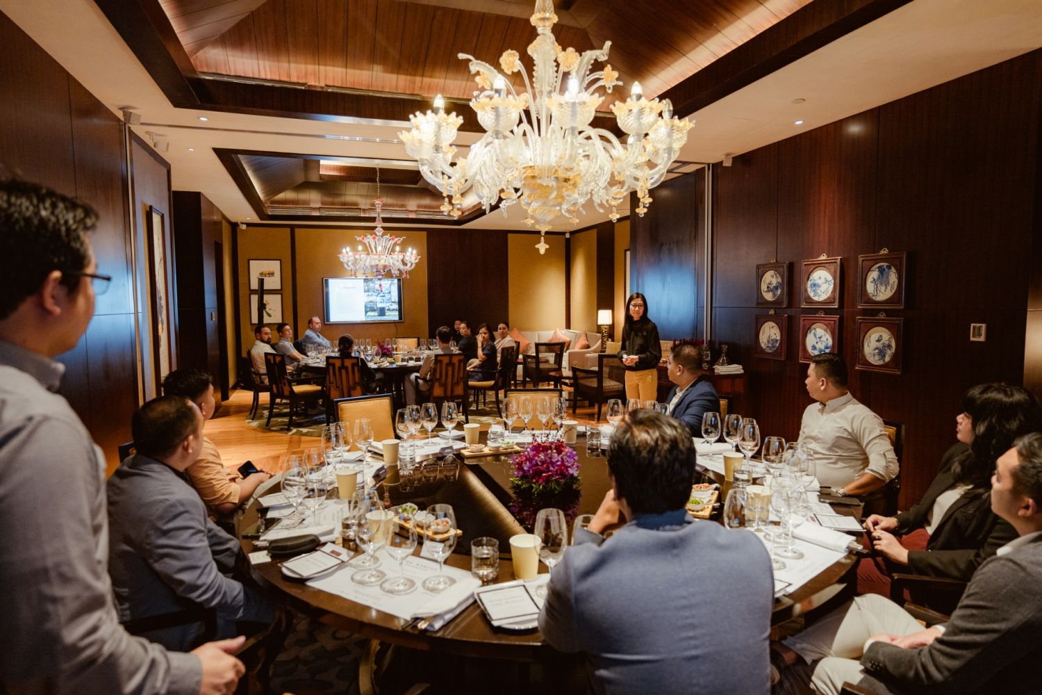 Inside The Mascot wine masterclass, hosted by Premium Wine Exchange