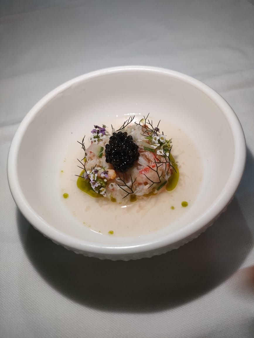Lee Choon Boon's creation is an homage to local ingredients in an elevated and sophisticated fashion
