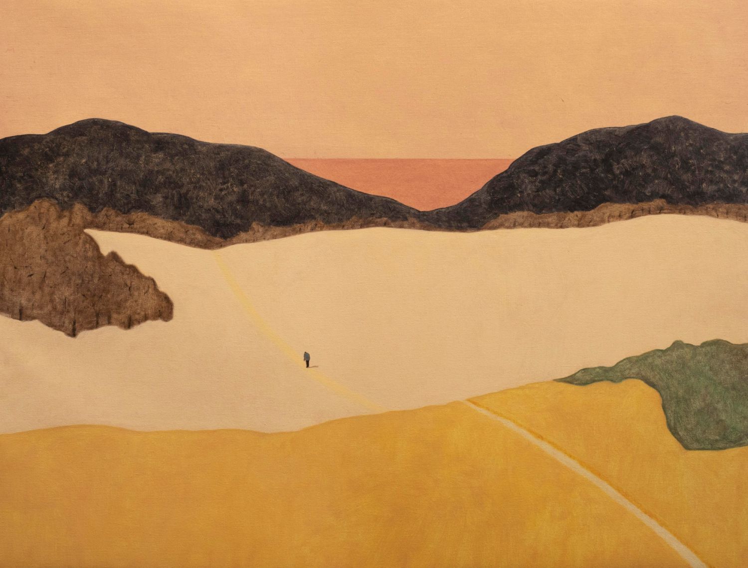 GTZ222605|Guim Tió Zarraluki|Tuzla|2022|89×116cm|Oil on linen