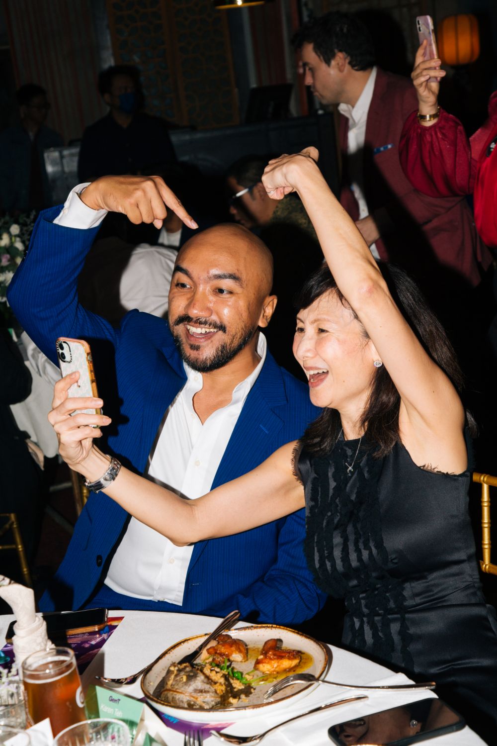 Zikry Kholil and Karen Teh