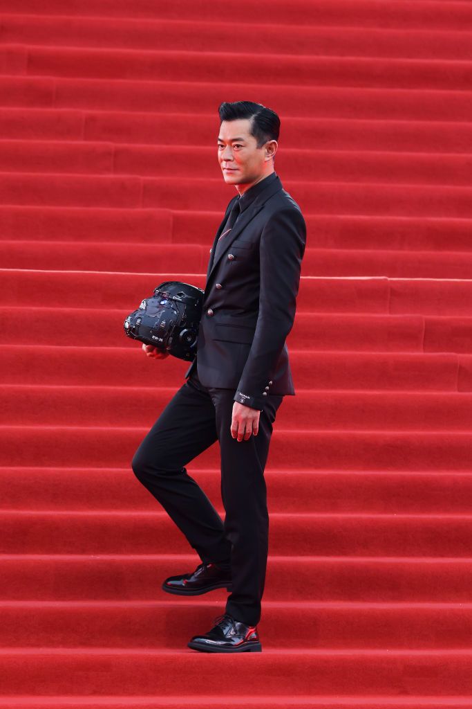 BEIJING, CHINA - AUGUST 12: Actor Louis Koo arrives at the red carpet of 2022 Beijing International Film Festival on August 12, 2022 in Beijing, China. (Photo by Lintao Zhang/Getty Images)