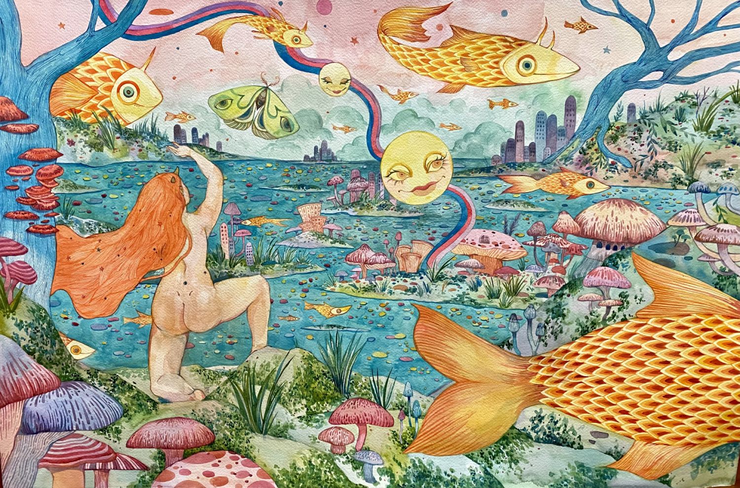 Charlotte Mui, 0 The Fool, 2021, Generously donated by the artist and Alisan Fine Arts, Photo: Courtesy Asia Art Archive