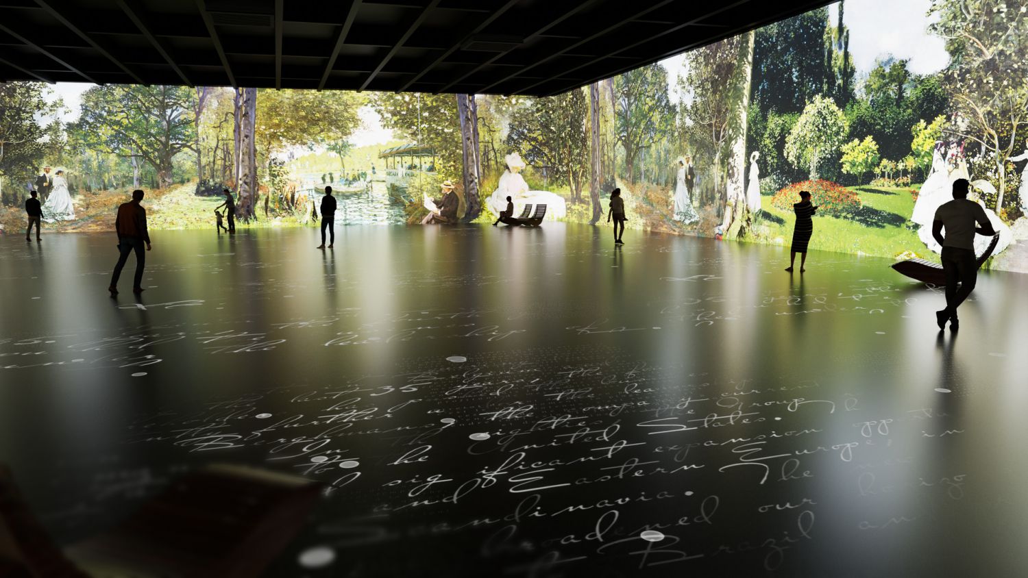Installation View En Voyage