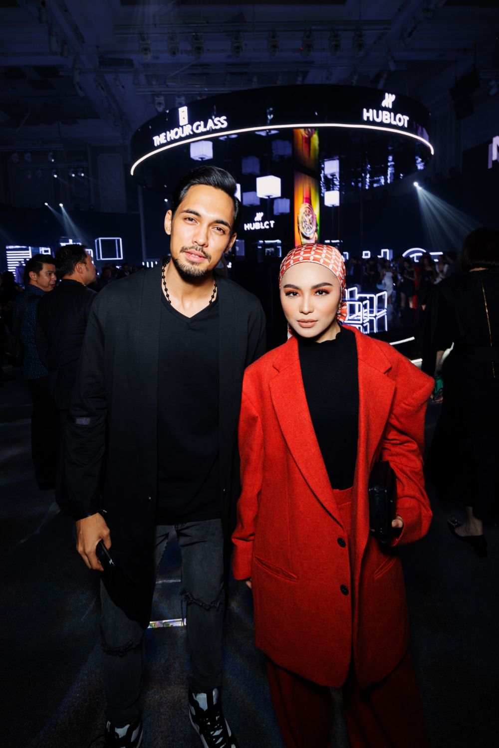 Ali Reza Kavoosi and Sharifah Rose
