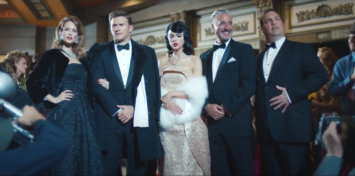 Taylor Swift in her 'Wildest Dreams' Music Video