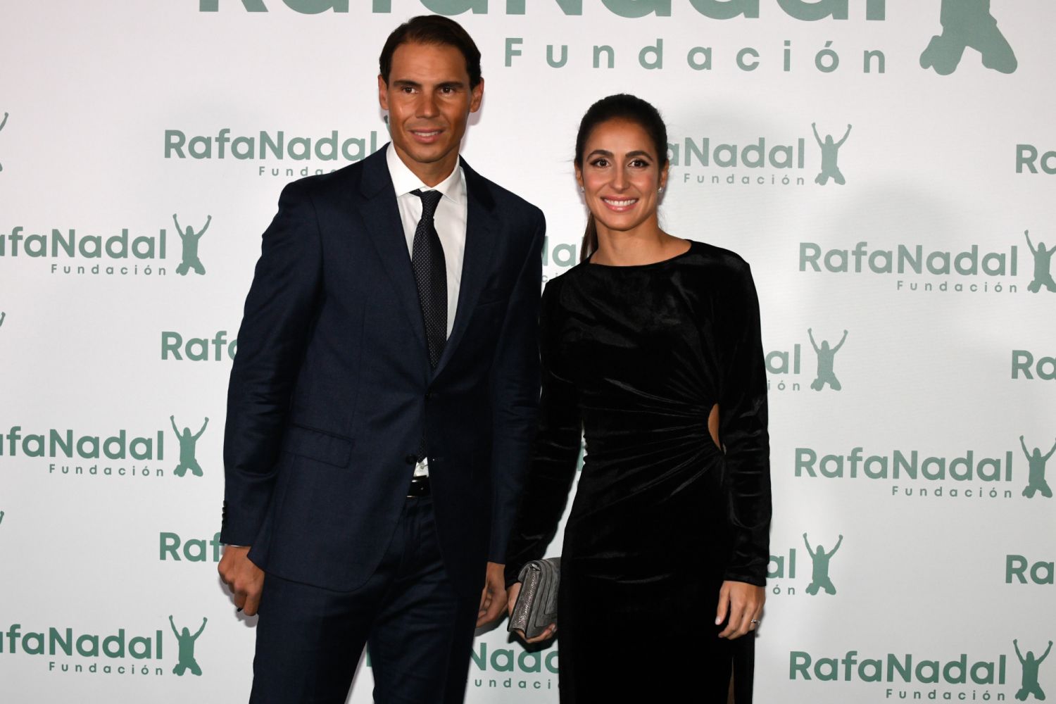 MADRID, SPAIN - NOVEMBER 18: Rafael Nadal and Maria Francisca Perello attended the celebration of the 10th anniversary of the Rafa Nadal Foundation held at the Italian Consulate on November 18, 2021 in Madrid, Spain. (Photo By Jose Oliva/Europa Press via Getty Images)