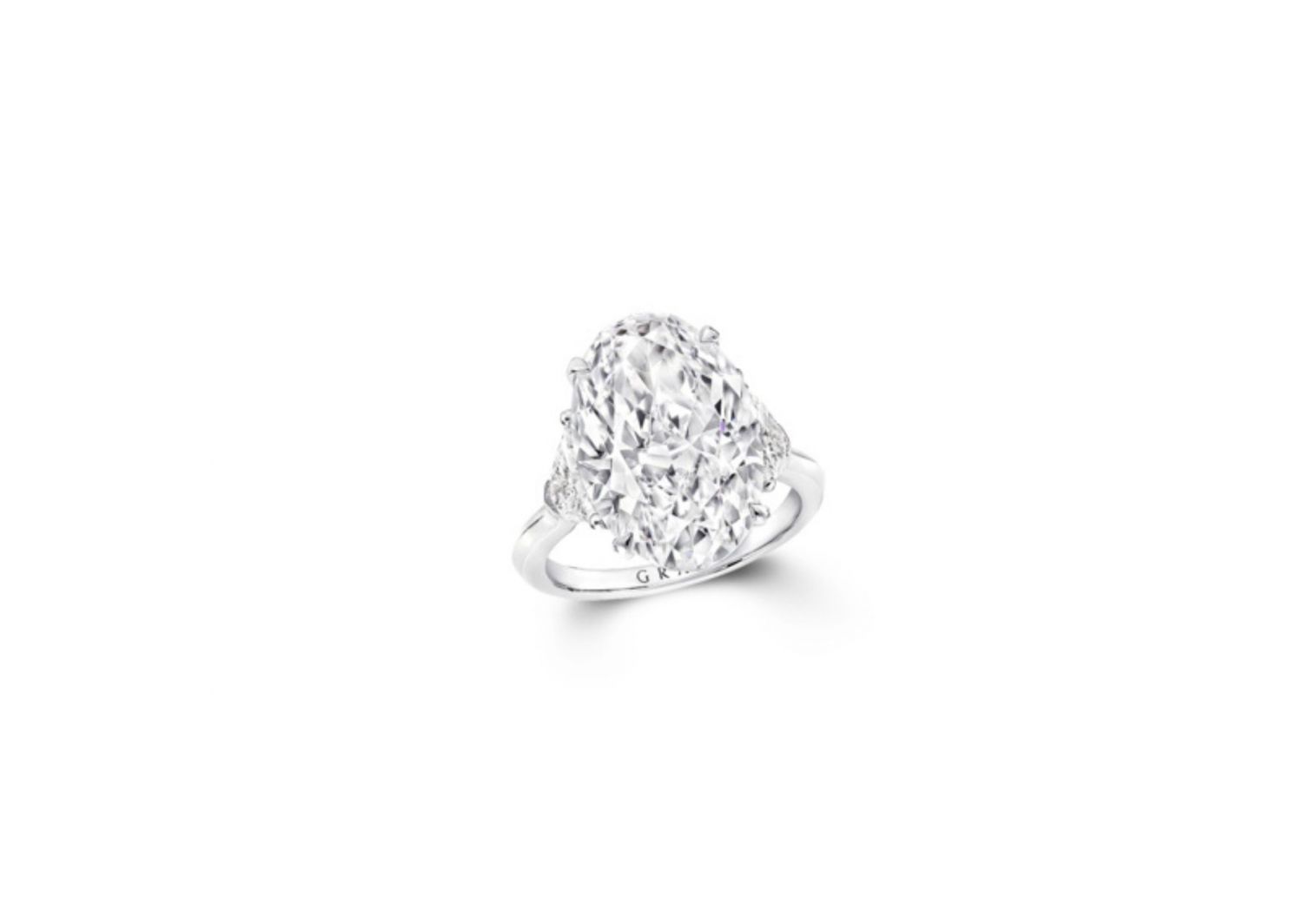 Classic promise setting engagement ring (Photo: Graff)