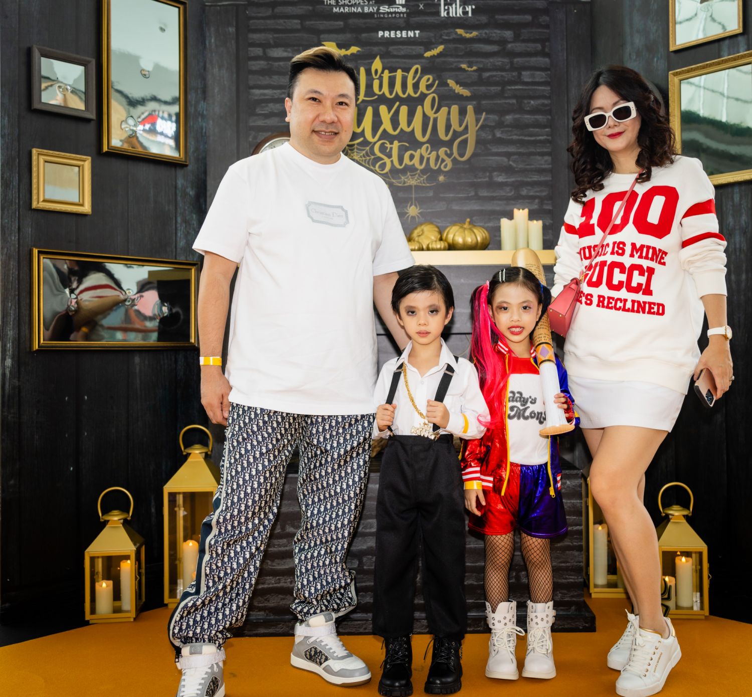 Terence Siew, Lucas Siew, Leia Siew and Chermaine Pang