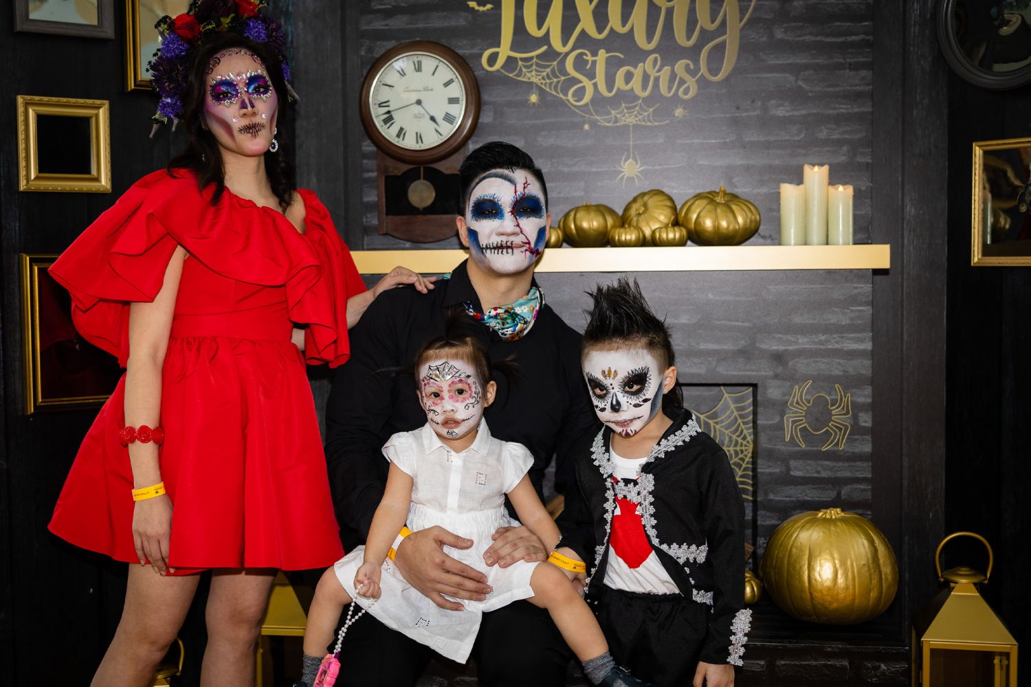 Janice Tung, Felix Li, Chloe Li and Louis Li