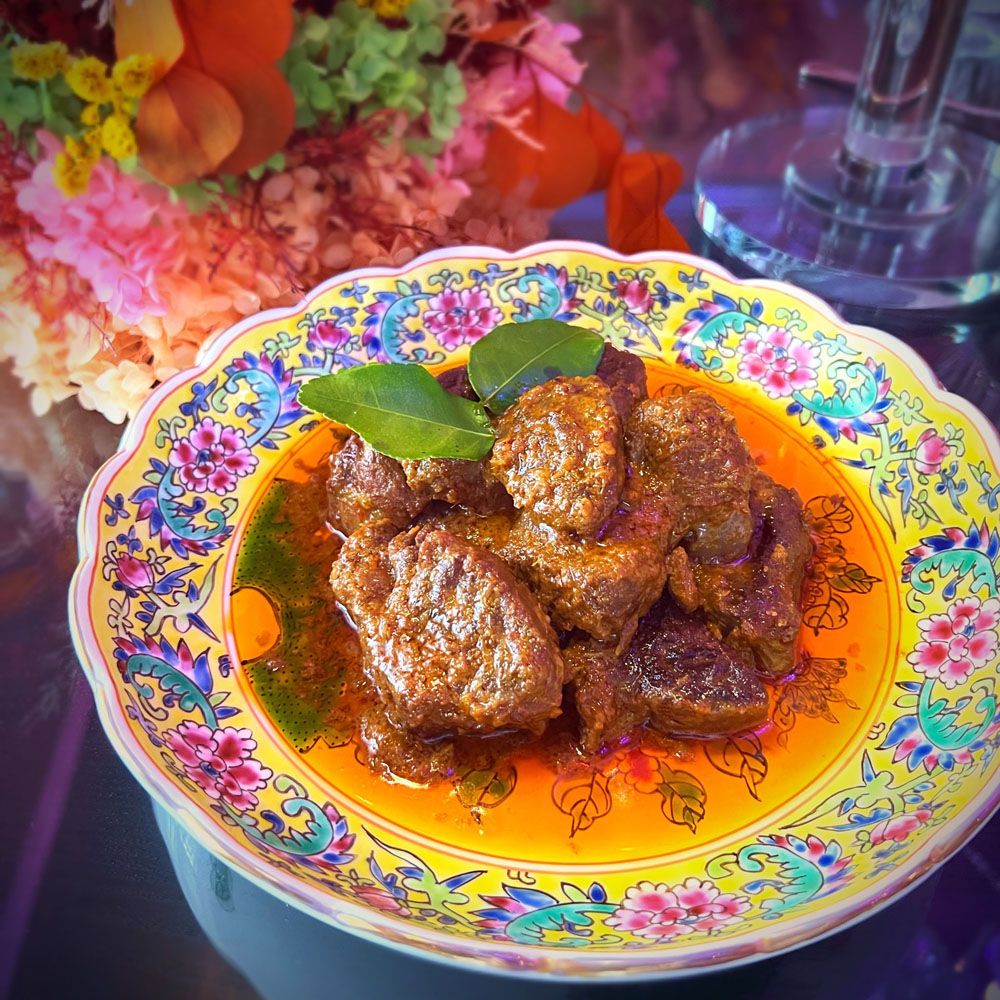 Beef rendang