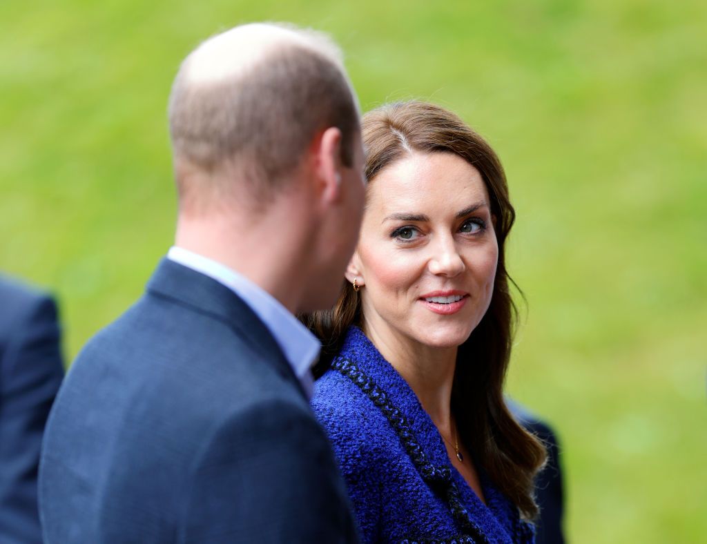 LONDON, UNITED KINGDOM - OCTOBER 13: (EMBARGOED FOR PUBLICATION IN UK NEWSPAPERS UNTIL 24 HOURS AFTER CREATE DATE AND TIME) Prince William, Prince of Wales and Catherine, Princess of Wales attend the 10th Anniversary Celebration of Coach Core at the Copper Box Arena on October 13, 2022 in London, England. Since it's launch, in 2012 by the Royal Foundation in response to the London riots and to contribute to the legacy ideals of the 2012 London Olympic and Paralympic Games, Coach Core has supported over 750