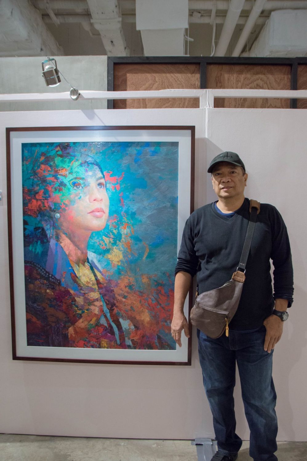 Exquisite Reverie by its painter Carlo Magno (Photo from Galerie Raphael)