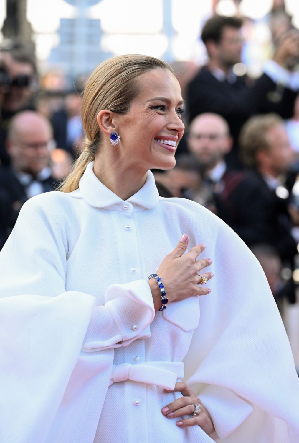 CANNES, FRANCE - MAY 25: <<enter caption here>> attends the screening of "Elvis" during the 75th annual Cannes film festival at Palais des Festivals on May 25, 2022 in Cannes, France. (Photo by Gareth Cattermole/Getty Images)