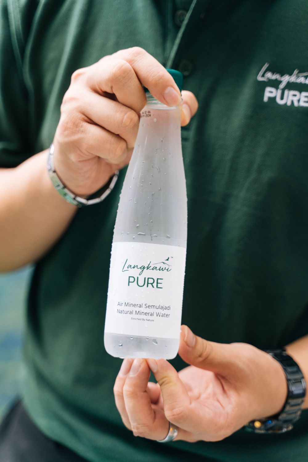 Water from Langkawi Pure comes from the highest peak in Langkawi, the mystical Gunung Raya.