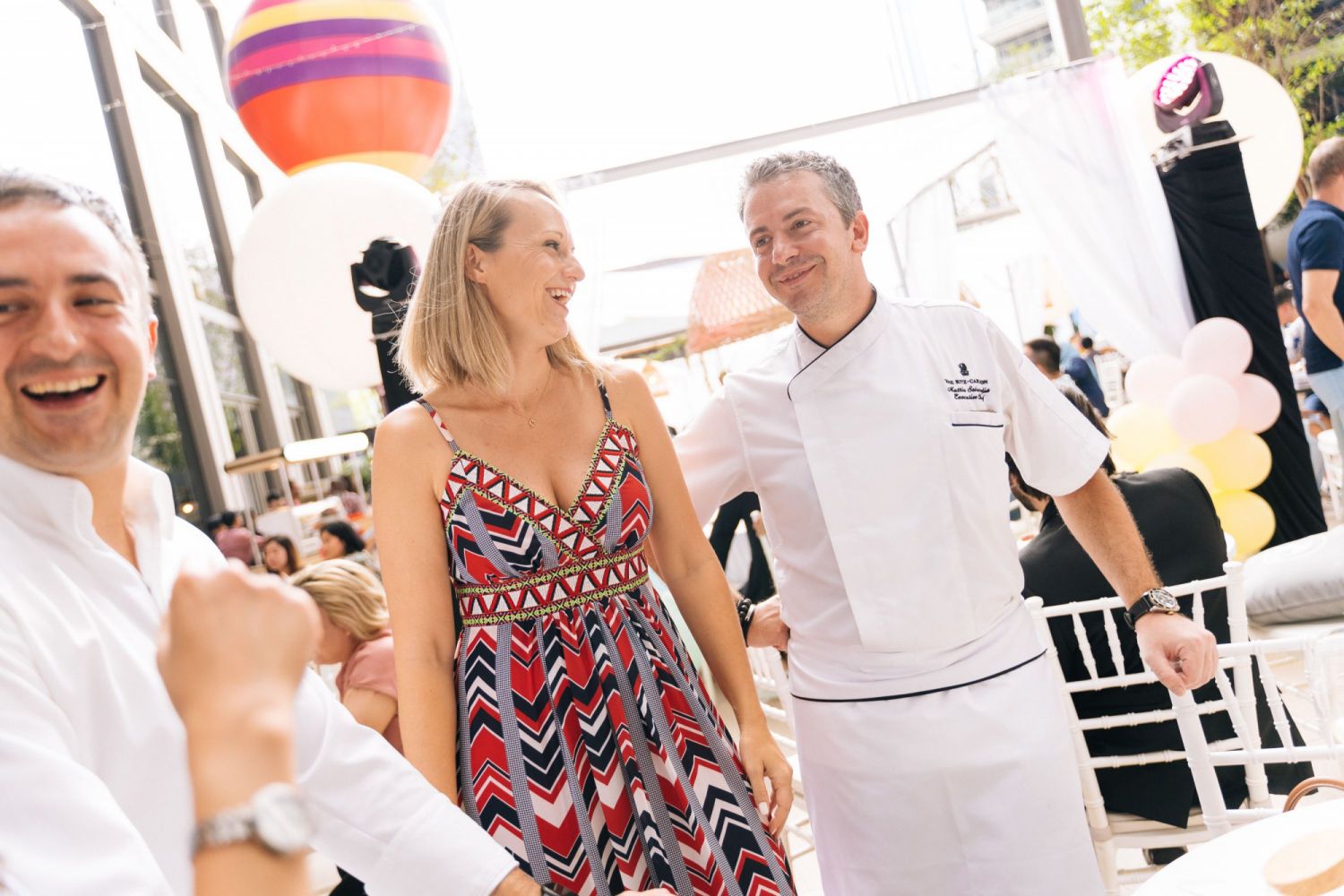 Mattia Salussoglia with his wife, XXX, who is the General Manager of The Ritz-Carlton, Langkawi