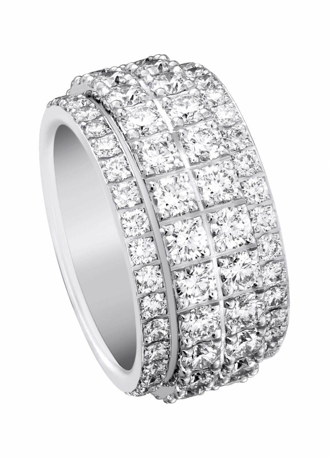 PIAGET Possession 系列18K白金鑽石戒指
