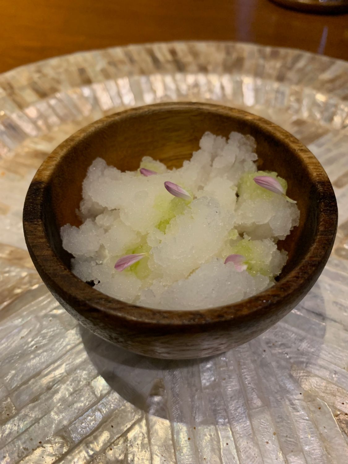Hapag New Lunch Menu a delicious and refreshing yogurt-sorbet palate cleanser