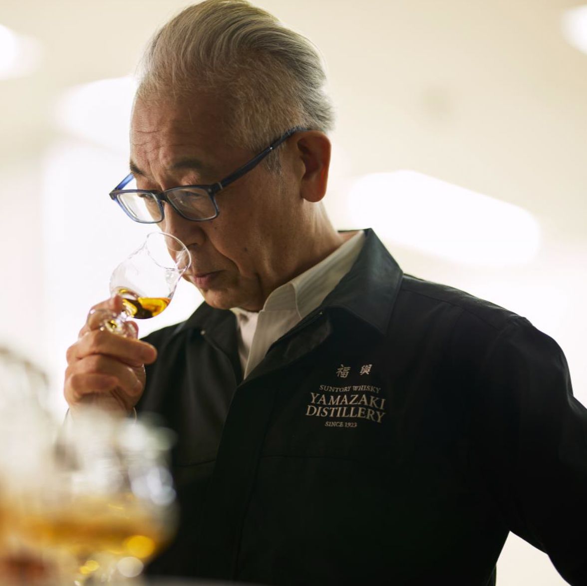 Suntory's fifth generation chief blender, Shinji Fukuyo