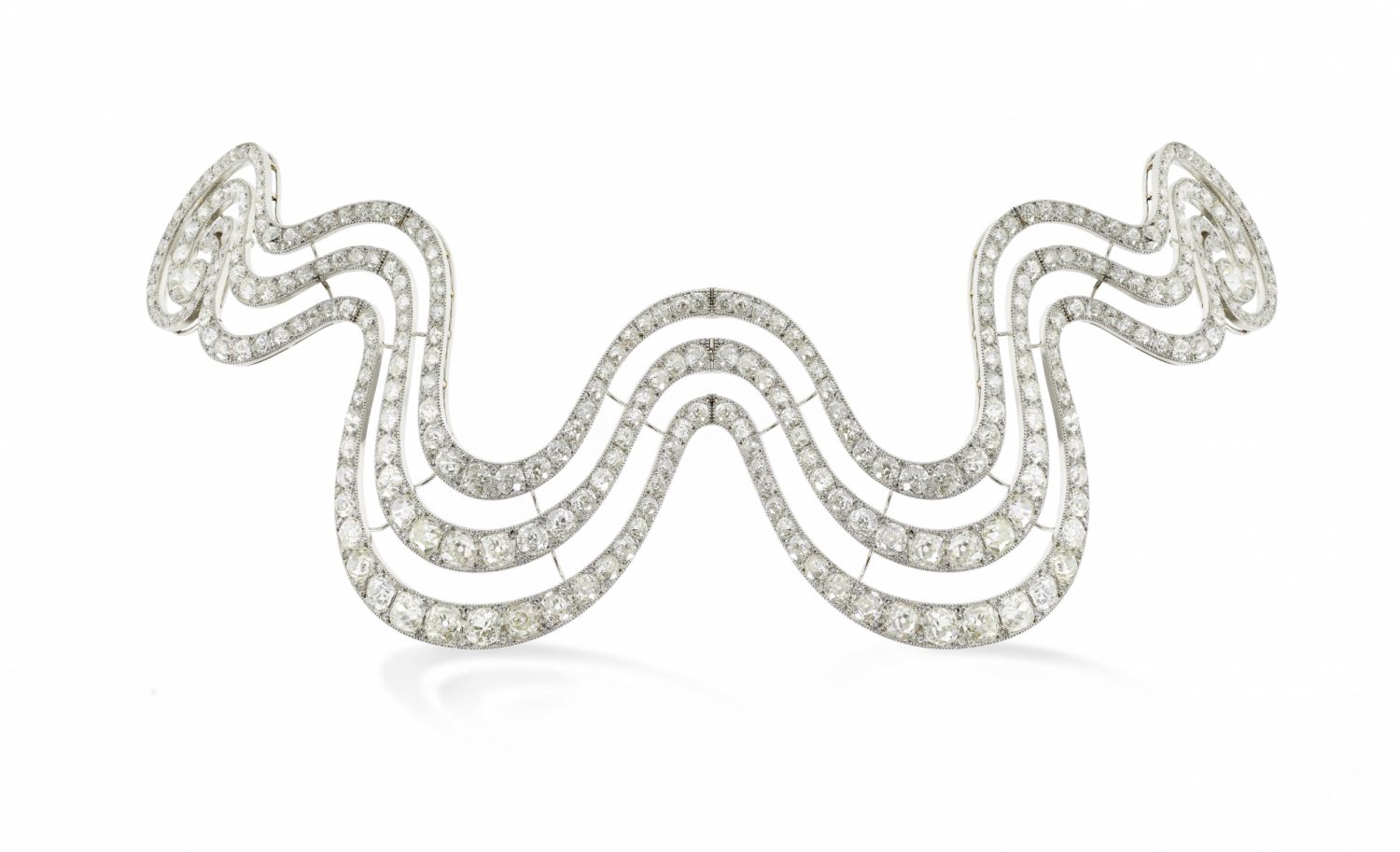 Cartier「Royal Tiare de Lila Vanderbilt 1902」冠冕