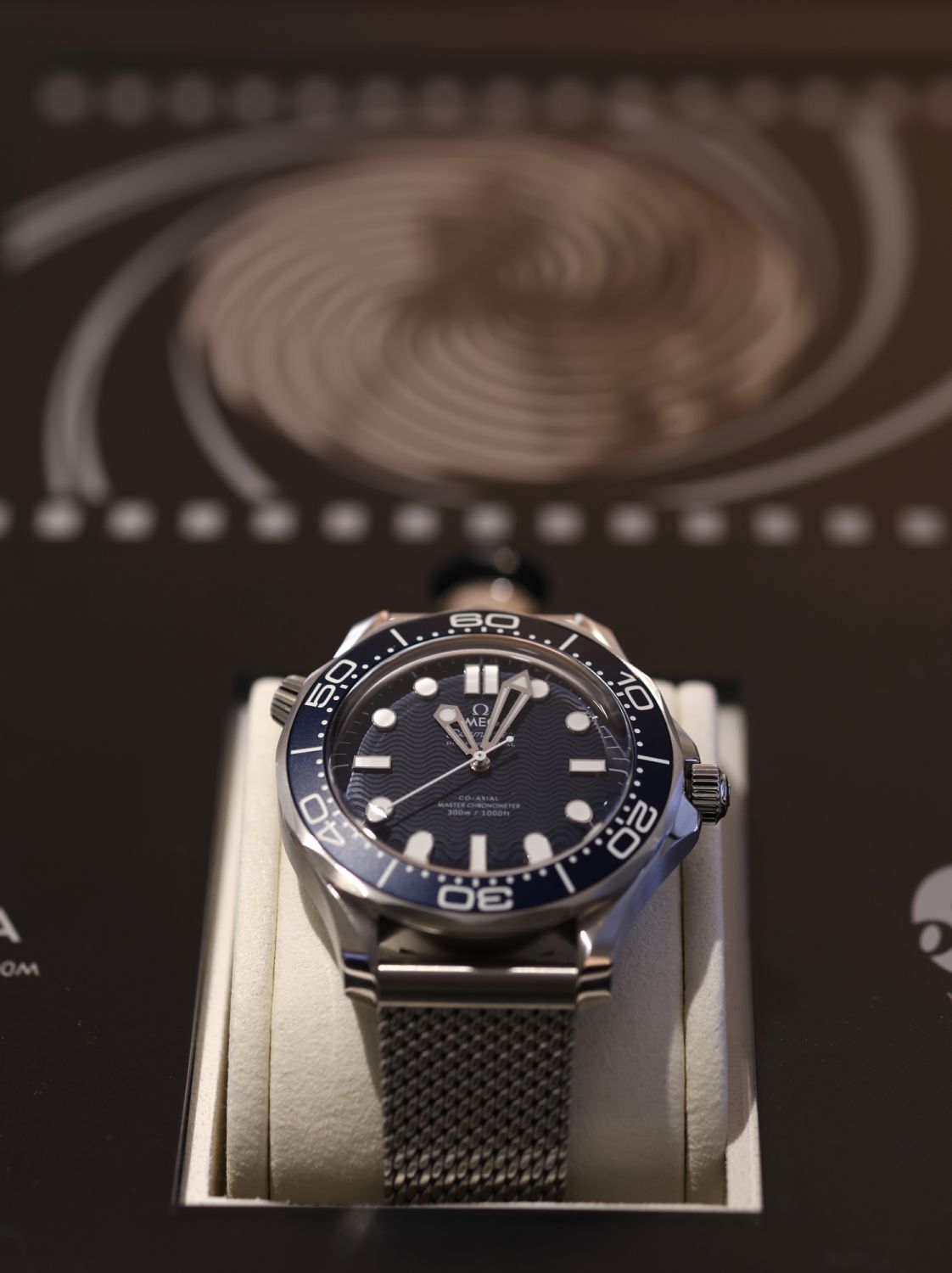 Omega launched the Seamaster Diver 300M 60 Years of James Bond. Photo: Mike Marsland/Getty Images for Omega
