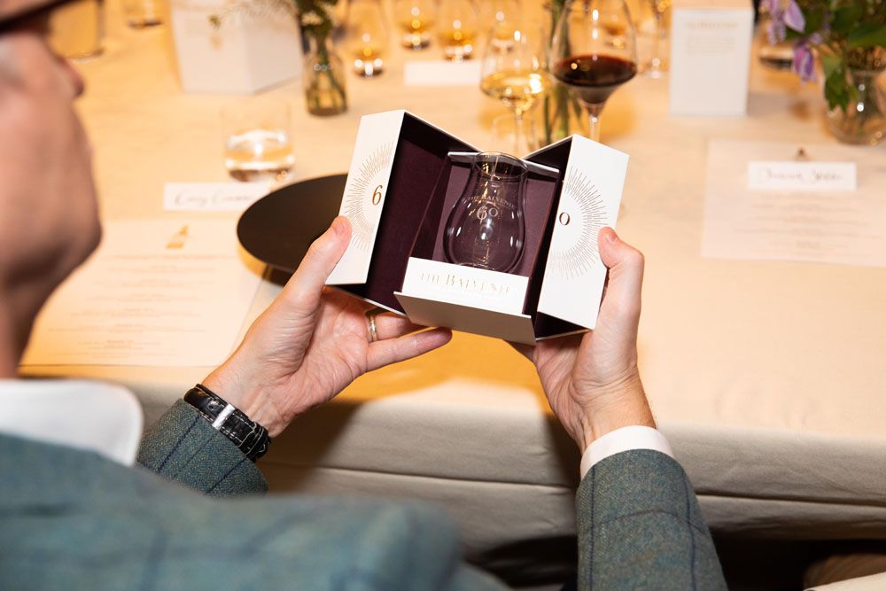 Guests left with a Stewart Hearn hand blown Glencairn whisky glass, a design in which David helped with when it was created in 2001; a design that is integral to the whisky industry worldwide