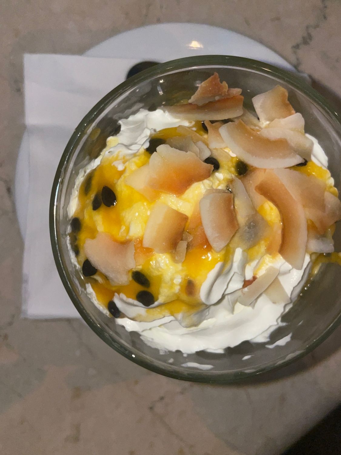 Mango and coconut soft serve at People’s Palace