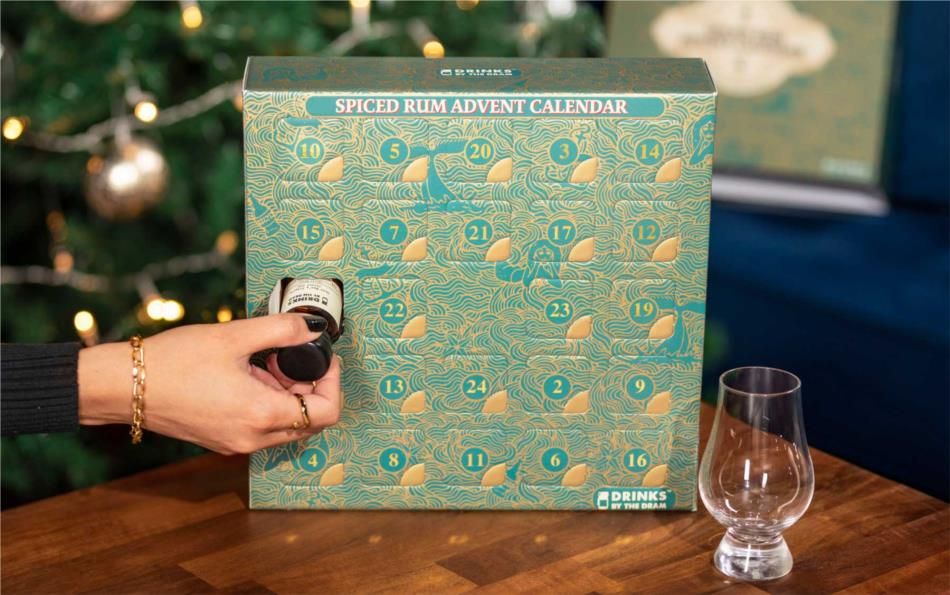 Spiced rum advent calendar by Drinks by the Dram (Photo: Master of Malt)