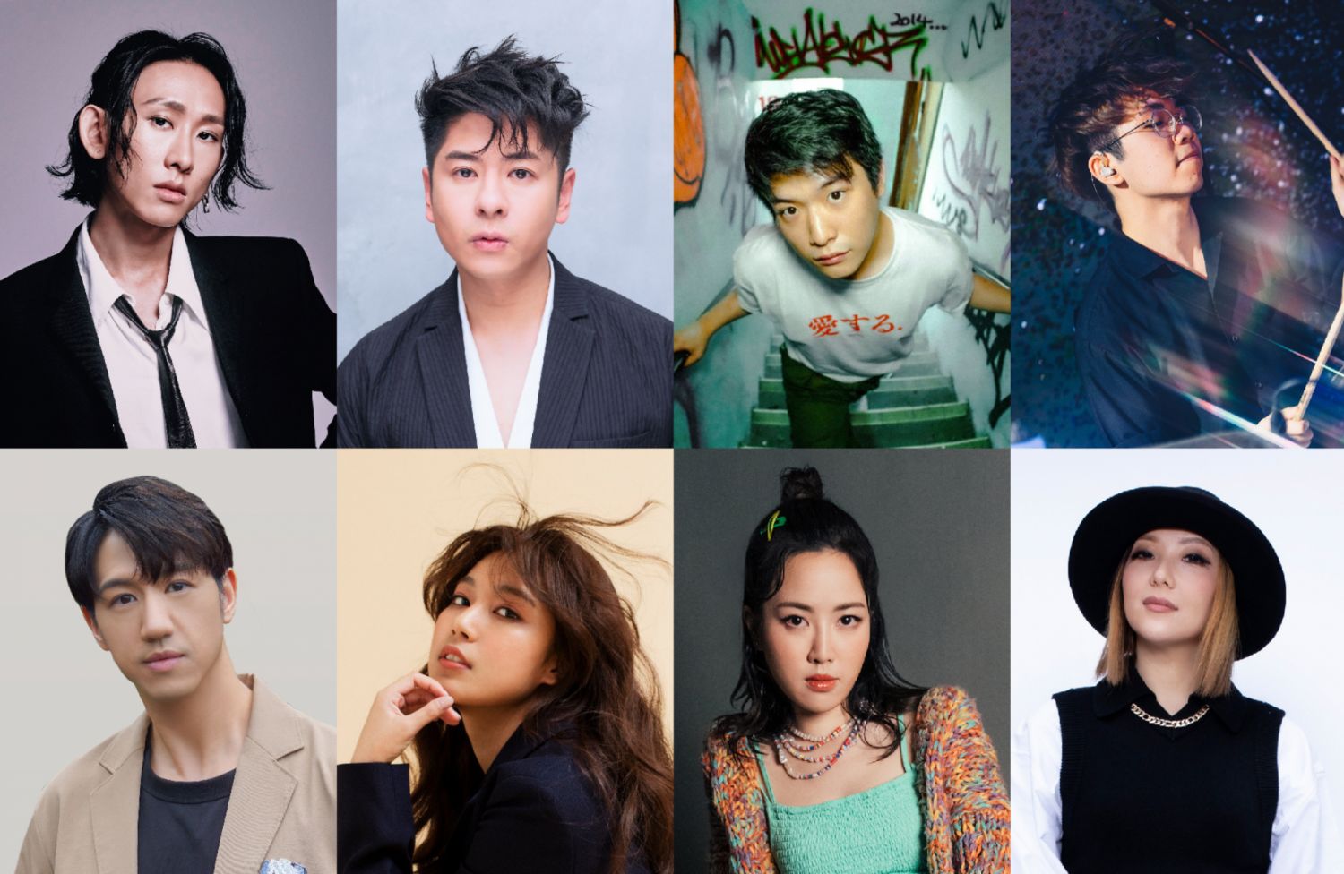 Some of the performers who will take to the stage at the Airside event