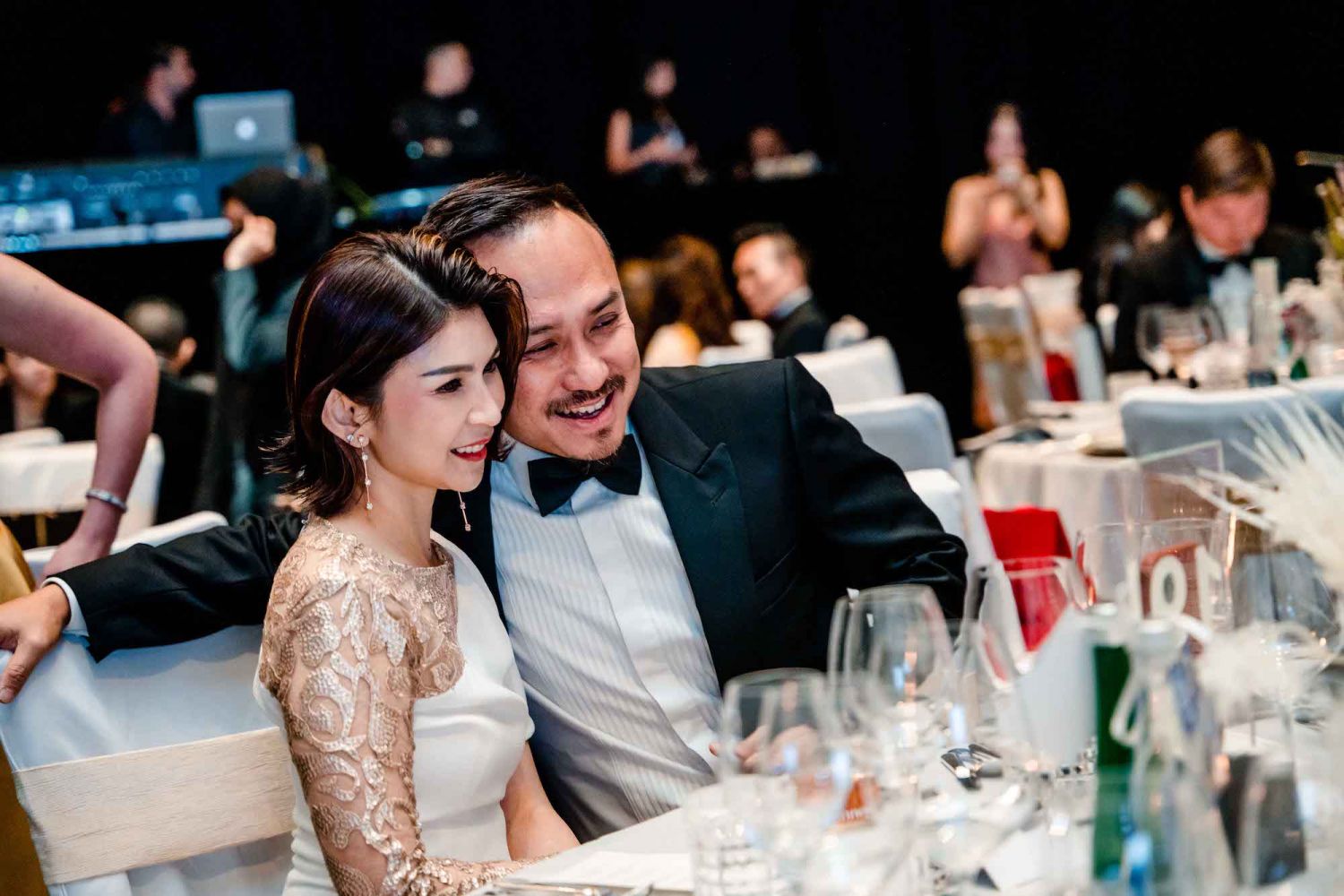 Datin Kelly Lau and Dato' Lawrence Teo